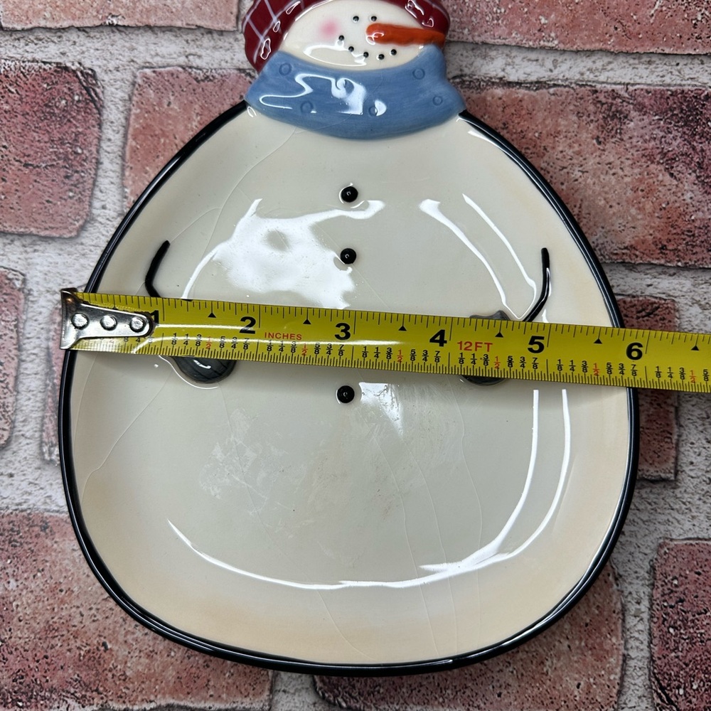 Snowman Plate - Picture 5 of 5